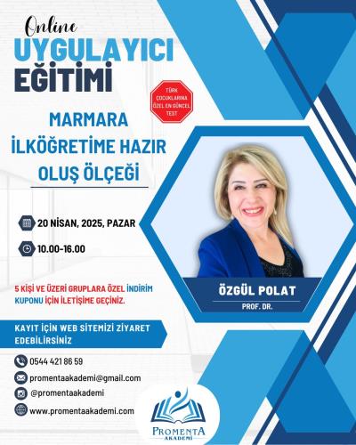 Nisan-Marmara İlköğretime Hazır Oluş Ölçeği Eğitimi